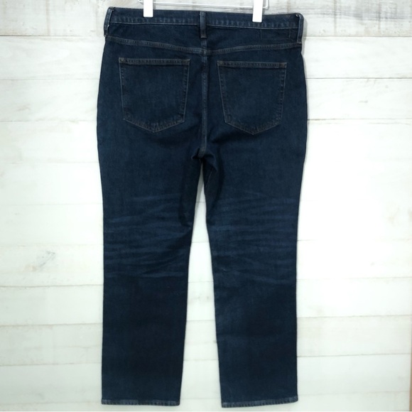 NWT J. Crew ‘96 Straight Leg High-Rise • Dark Wash • Sz 31P - Picture 2 of 12